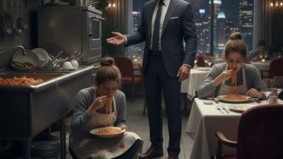 دخلت مطبخ صهري