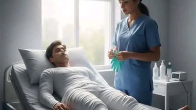 ترك زوجي جنازة والدي